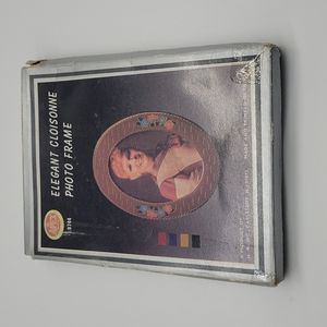 Vintage Cloisonne Photo Frame